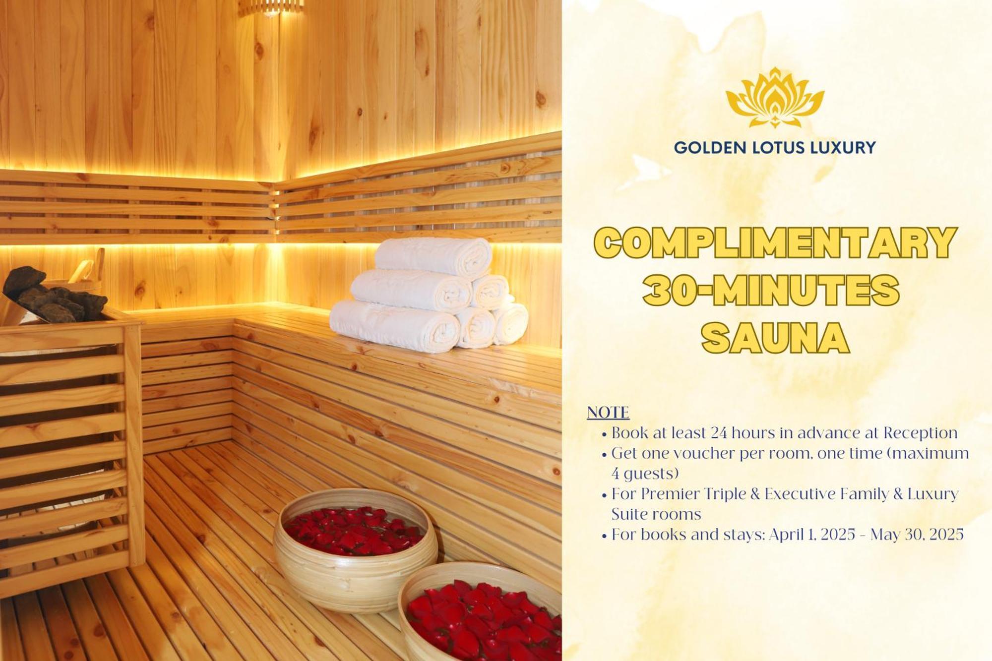 Golden Lotus Luxury Hotel Danang - Complimentary Daily Afternoon Tea Luaran gambar
